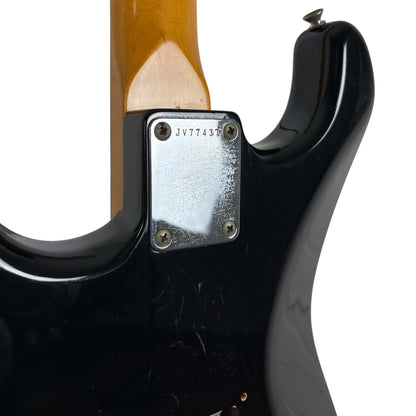 Squier by Fender Japan JV ST-502 Contemporary Stratocaster 1983 - Sort