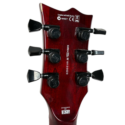ESP LTD Deluxe Viper-1000 2019 - 虎眼太阳渐变拼花枫木