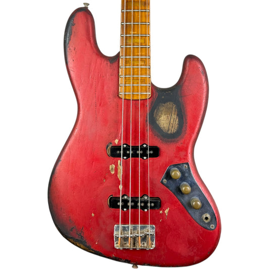 Fender USA Jazz Bass 1976 - Red Repaint