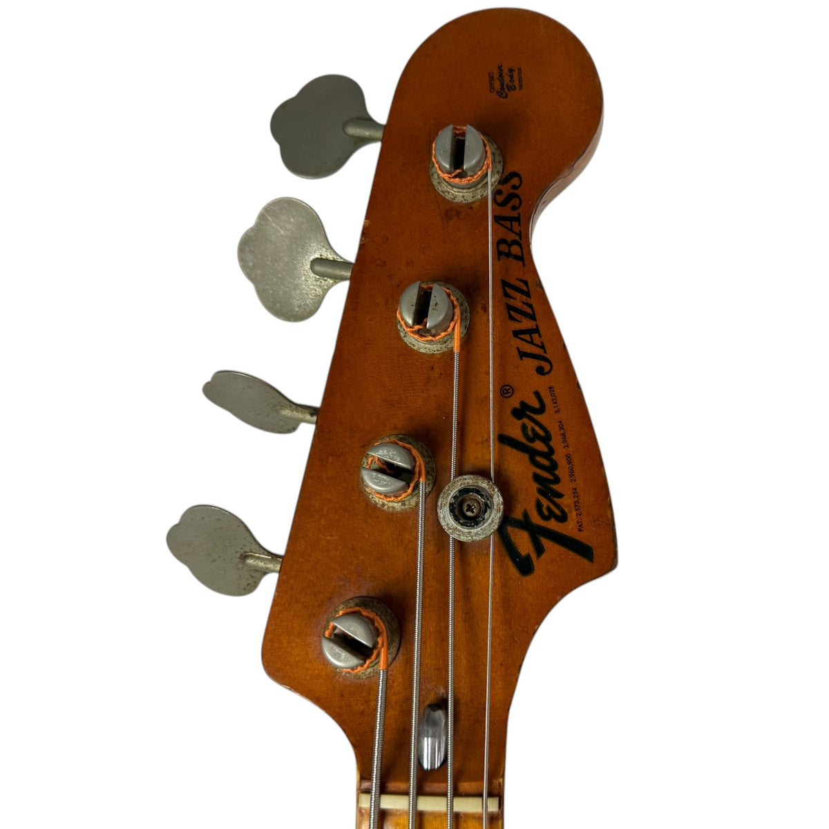 Fender USA Jazz Bass 1976 - Kırmızı Yeniden Boyanmış