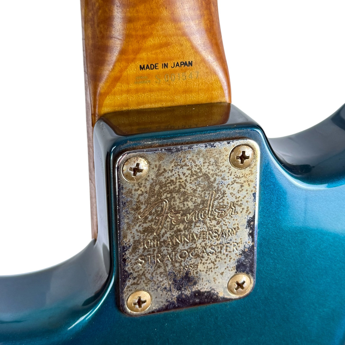Fender Japan 40th Anniversary Stratocaster 1994-1995 - lake placid blue