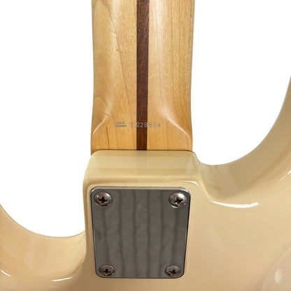 Fender Japan JB-STD Jazz Bass 2007-2010 - 复古白