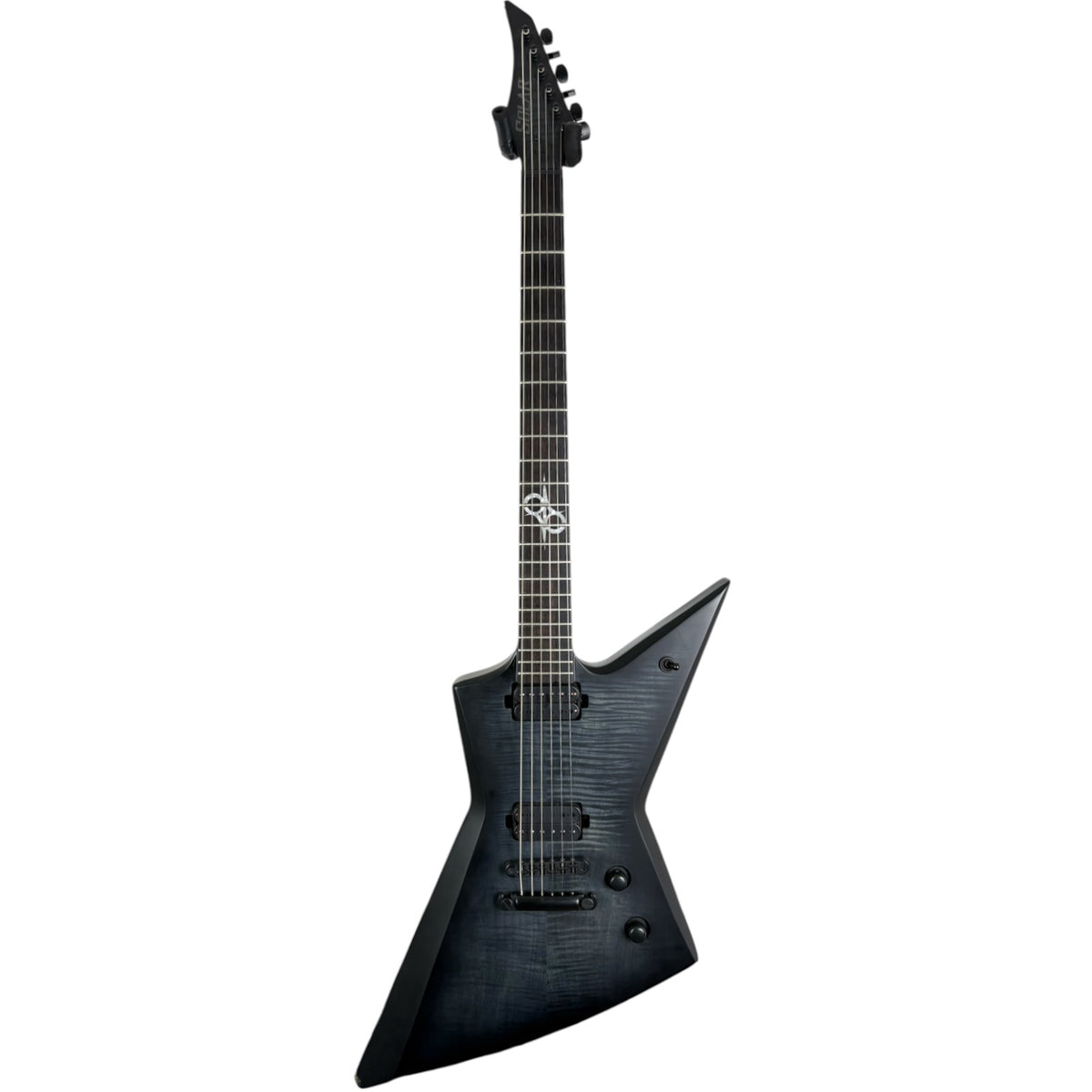 Solar E2.6FBB Baritone 2023 - matowe wykończenie Flame Black Burst