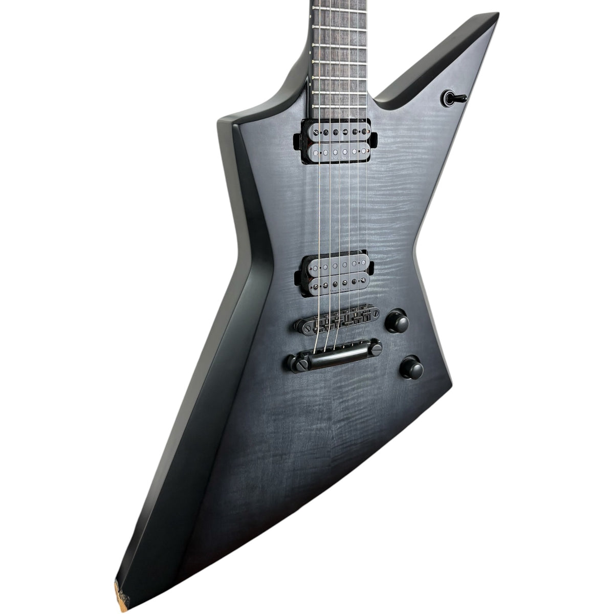 Solar E2.6FBB Baritone 2023 - matowe wykończenie Flame Black Burst
