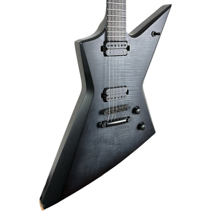 Solar E2.6FBB Baritone 2023 - matowe wykończenie Flame Black Burst