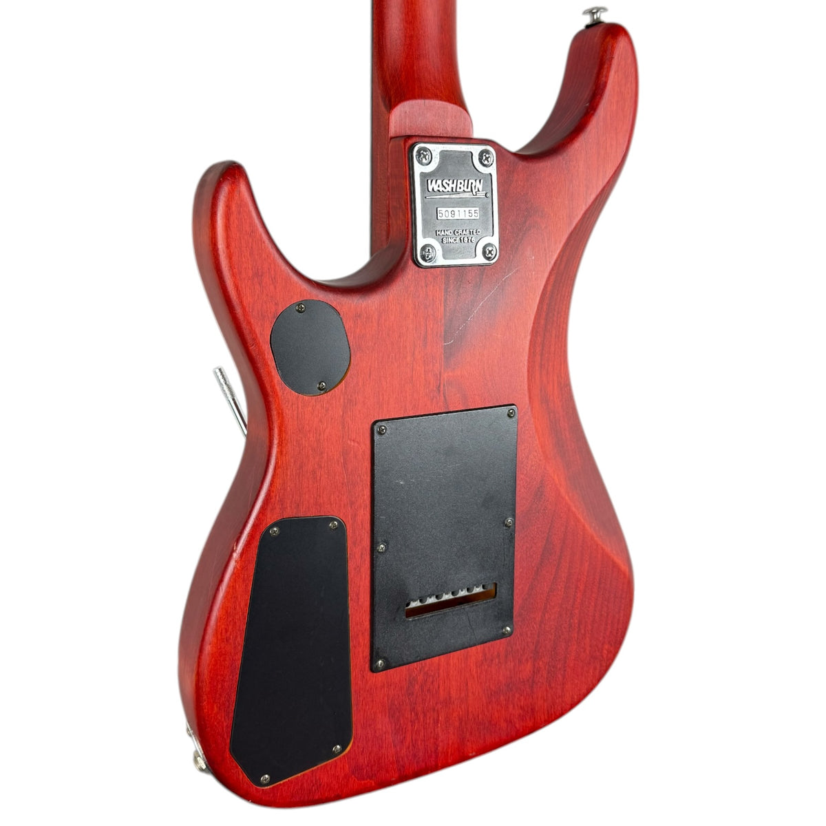 Modelo de assinatura Washburn Nuno Bettencourt 1995 - Vermelho transparente