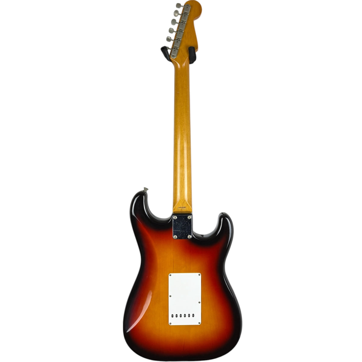 Japońska leworęczna gitara Fender Stratocaster 1997-2000 - sunburst