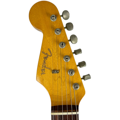Japońska leworęczna gitara Fender Stratocaster 1997-2000 - sunburst