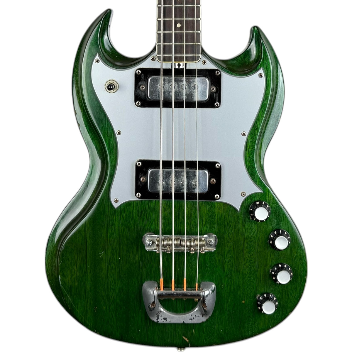 EKO Indy Bass 1972 - průhledná zelená