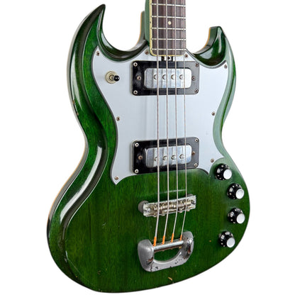 EKO Indy Bass 1972 - průhledná zelená