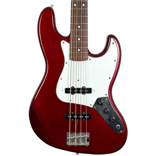 Fender Japão 62 Reissue Jazz Bass 2004-2005 - Vermelho Maçã do Amor Antigo