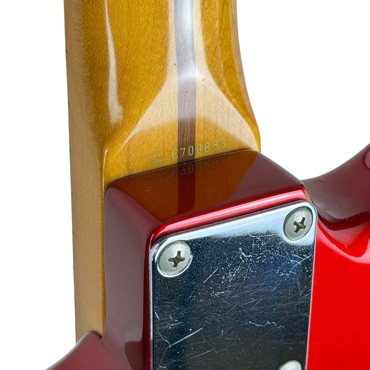 Fender Japan Stratocaster 1984-1987 - rojo manzana acaramelada