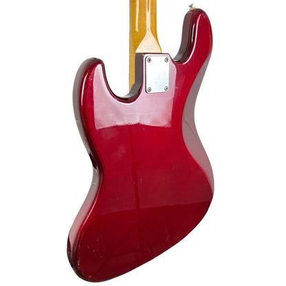 Fender Japão 62 Reissue Jazz Bass 2004-2005 - Vermelho Maçã do Amor Antigo