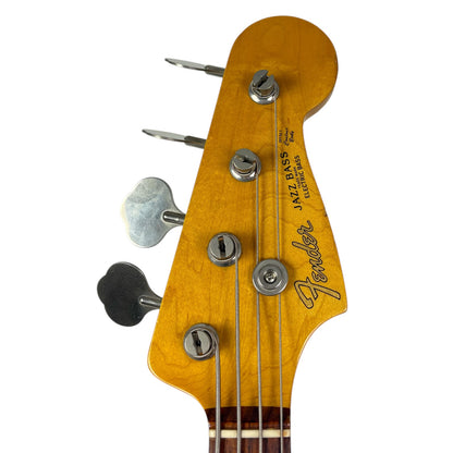 Fender Japão 62 Reissue Jazz Bass 2004-2005 - Vermelho Maçã do Amor Antigo