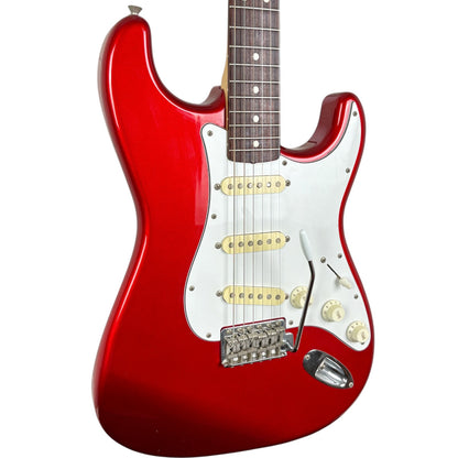 Fender Japão ST-STD Stratocaster 1995-1996 - Vermelho Maçã do Amor