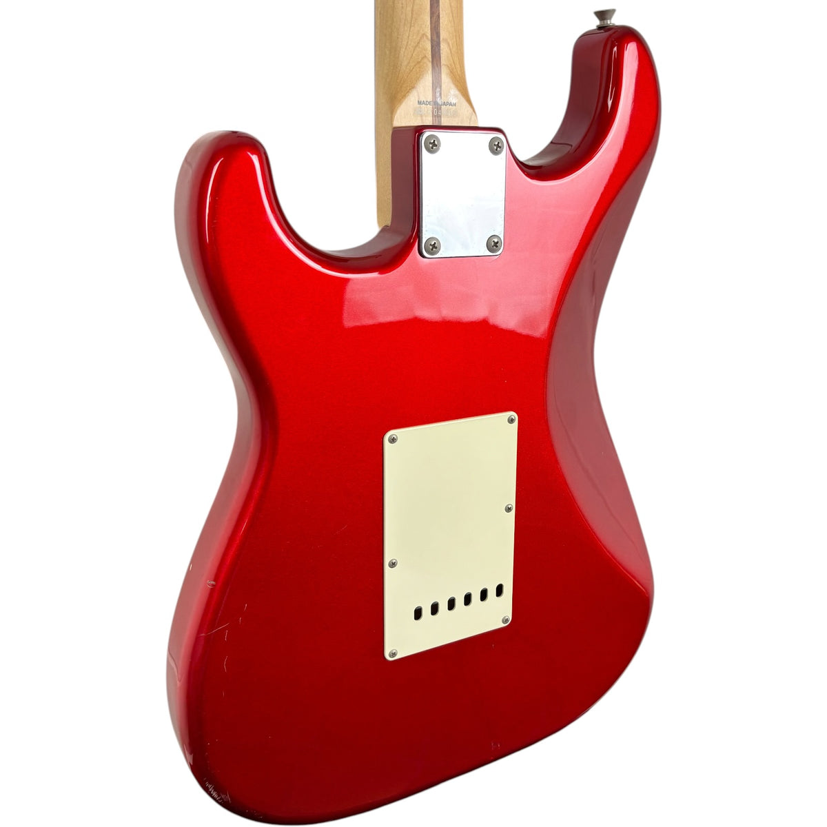 Fender Japão ST-STD Stratocaster 1995-1996 - Vermelho Maçã do Amor