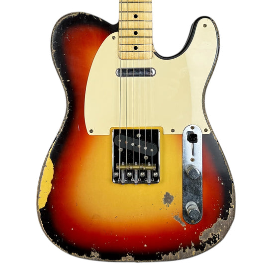 Fender MJT Telecaster reedición de los años 50 - Sunburst - Relic