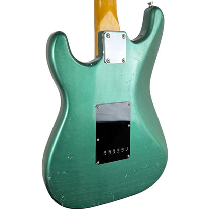 Fender MJT 62 újrakiadású Stratocaster - Sherwood Green - relicelt