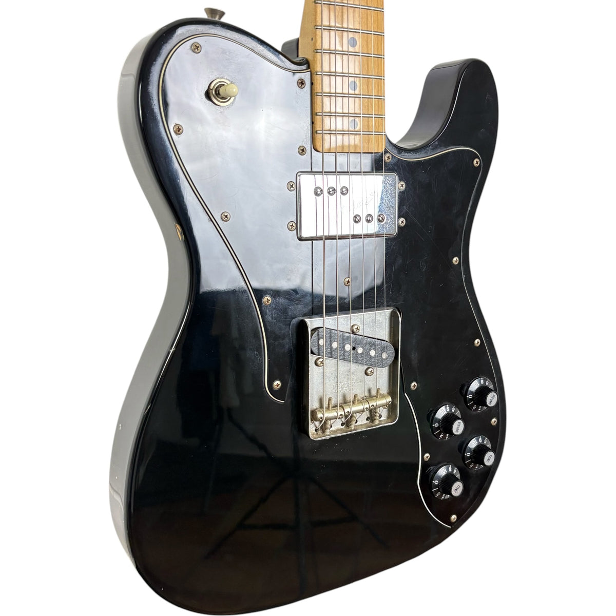 Fender Japan TC-72EX 72 Reissue Telecaster Custom 1997-1998 - Czarny