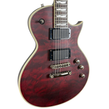 ESP LTD EC-401 2022 - Negro cereza satinado translúcido