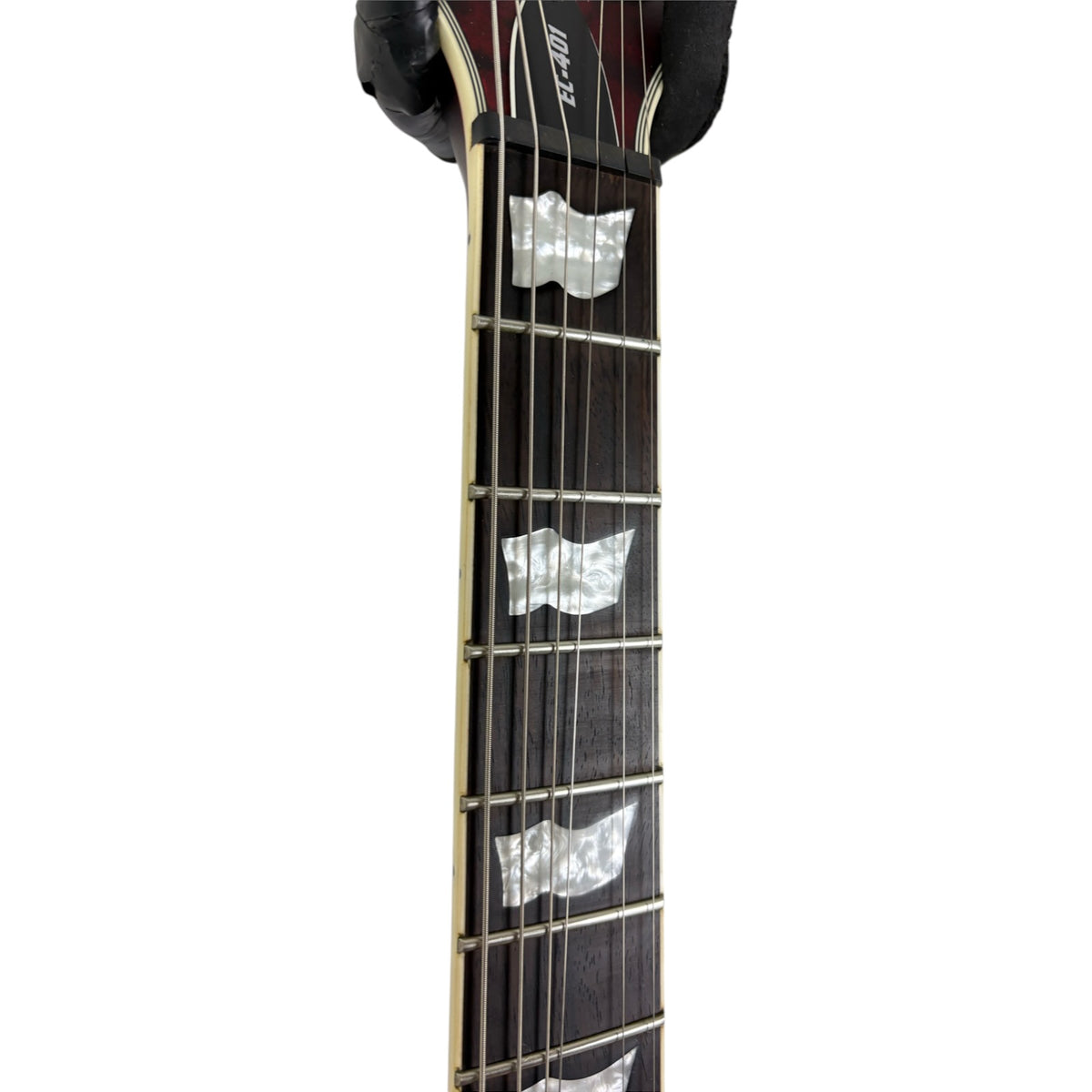 ESP LTD EC-401 2022 - Negro cereza satinado translúcido