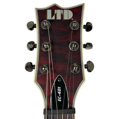 ESP LTD EC-401 2022 - Negro cereza satinado translúcido