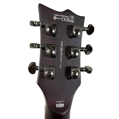 ESP LTD EC-401 2022 - Negro cereza satinado translúcido