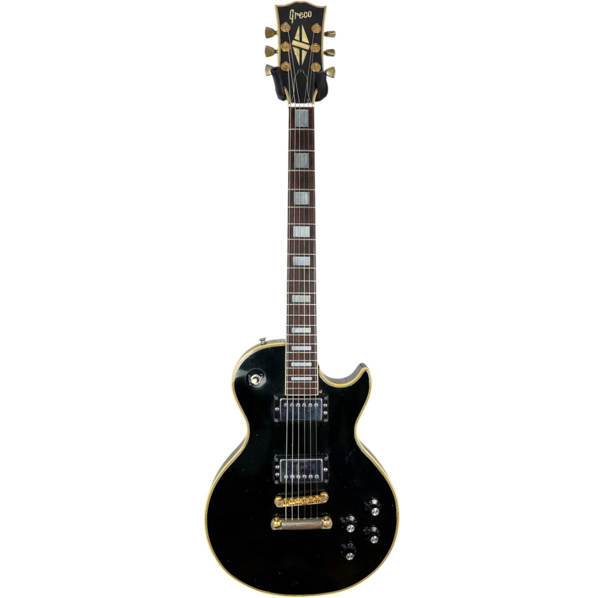 Greco EG380B Les Paul Custom 70. léta - ebenová