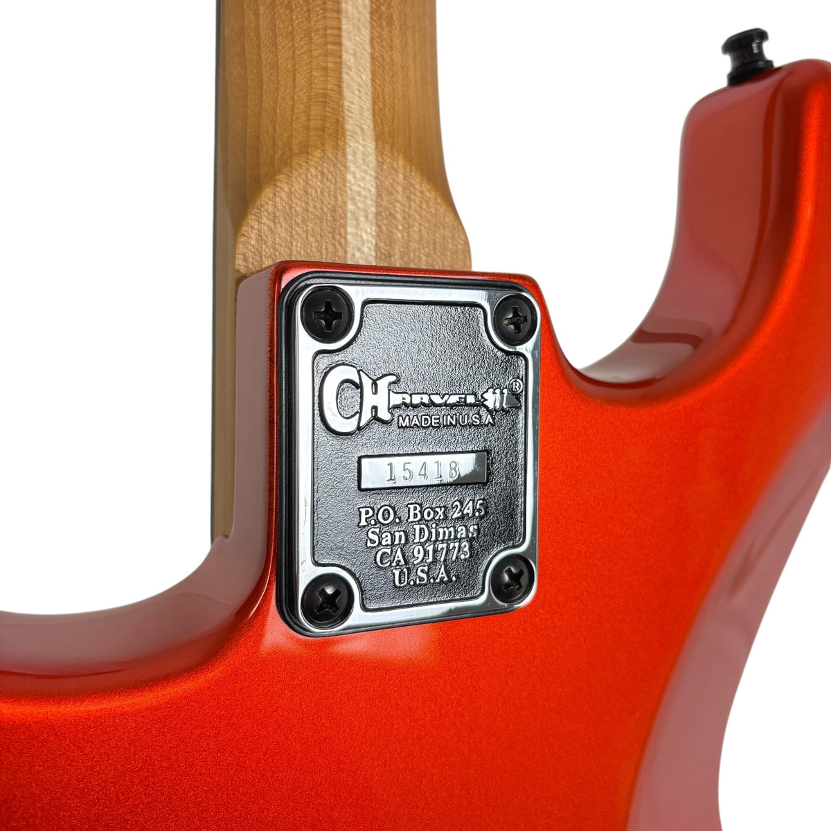 Charvel CCS San Dimas SD FR 2023 - Mandarină Candy