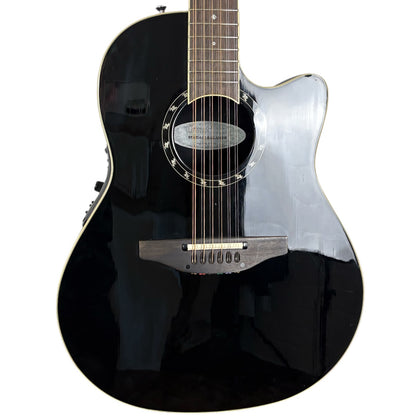Ovation 2751AX 12-String Standard Balladeer - Black