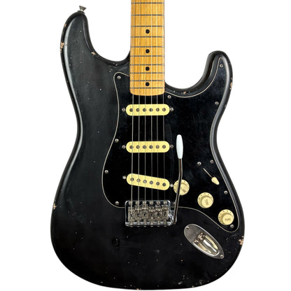 Fender MJT 50s Reissue Stratocaster 1993-1994 - černá - výrazně relic vzhled