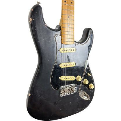 Fender MJT 50s Reissue Stratocaster 1993-1994 - černá - výrazně relic vzhled