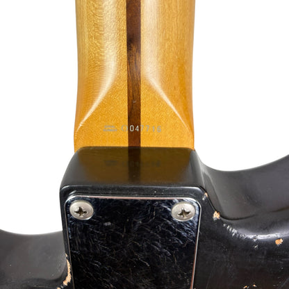 Fender MJT 50s Reissue Stratocaster 1993-1994 - černá - výrazně relic vzhled