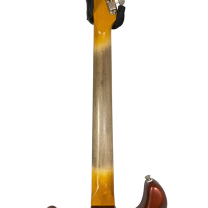 MJT VTS от Mark Jenny Heavy Relic USA Stratocaster 2026 2026 - Оранжево с ефект на обгаряне
