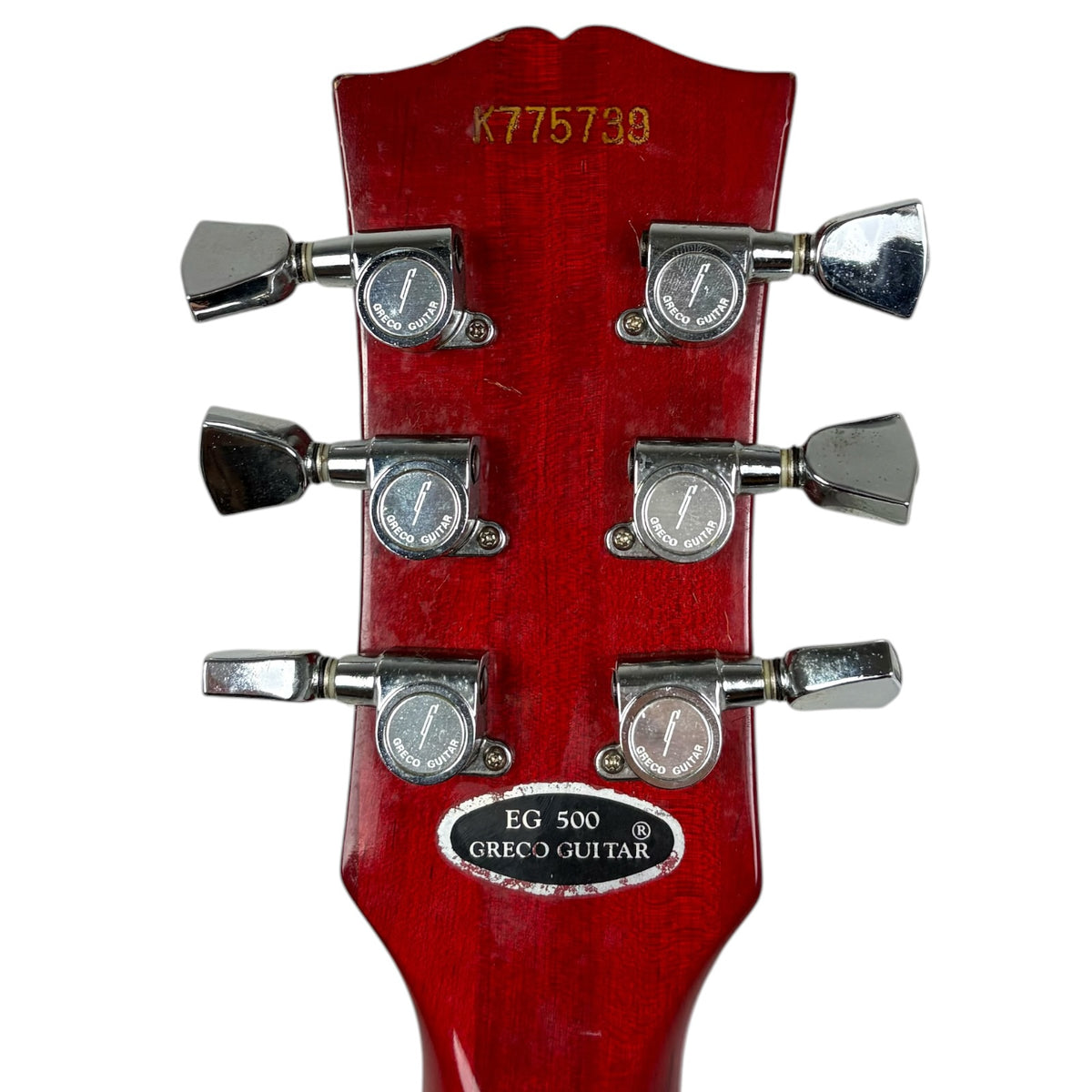 Greco EG500 Les Paul Standard 1977 - Kersenrode sunburst