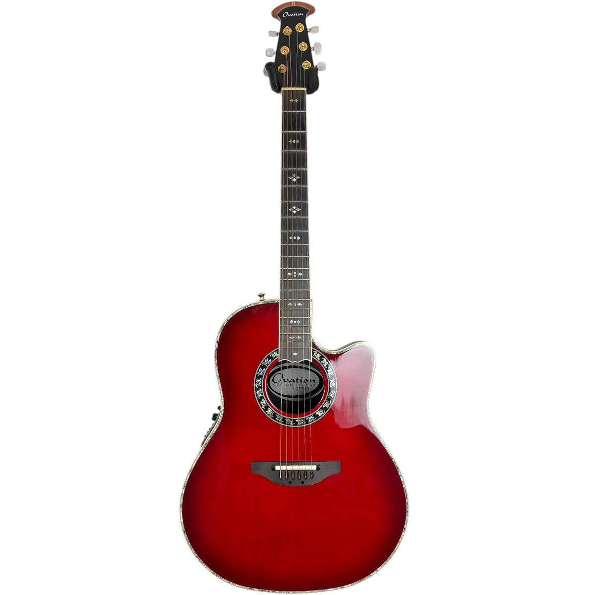 Ovation C2079AX Custom Legend - třešňový burst