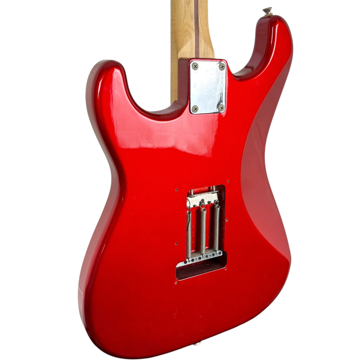 FGN Fujigen Japan JST-5R Stratocaster 2009 - Şeker Elması Kırmızısı