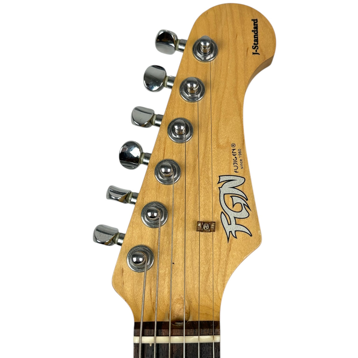 FGN Fujigen Japan JST-5R Stratocaster 2009 - Şeker Elması Kırmızısı