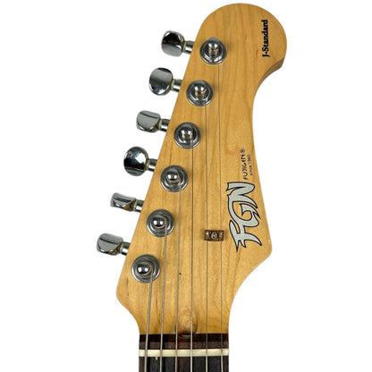 FGN Fujigen Japan JST-5R Stratocaster 2009 - Şeker Elması Kırmızısı