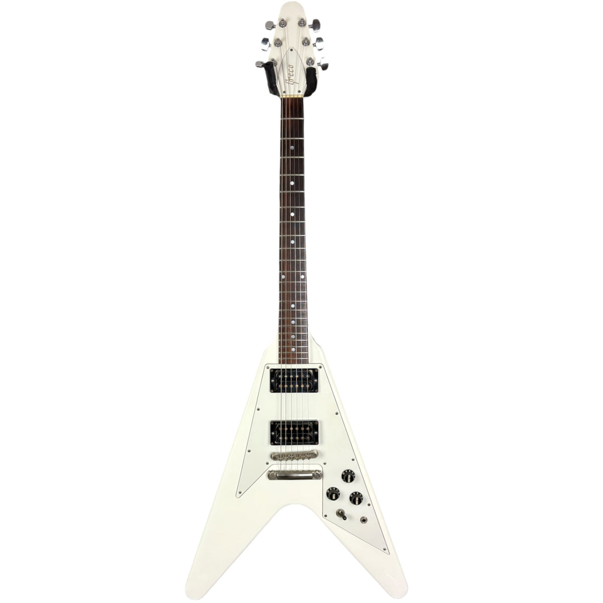 Greco Flying V 1989 - Bianco Olympic