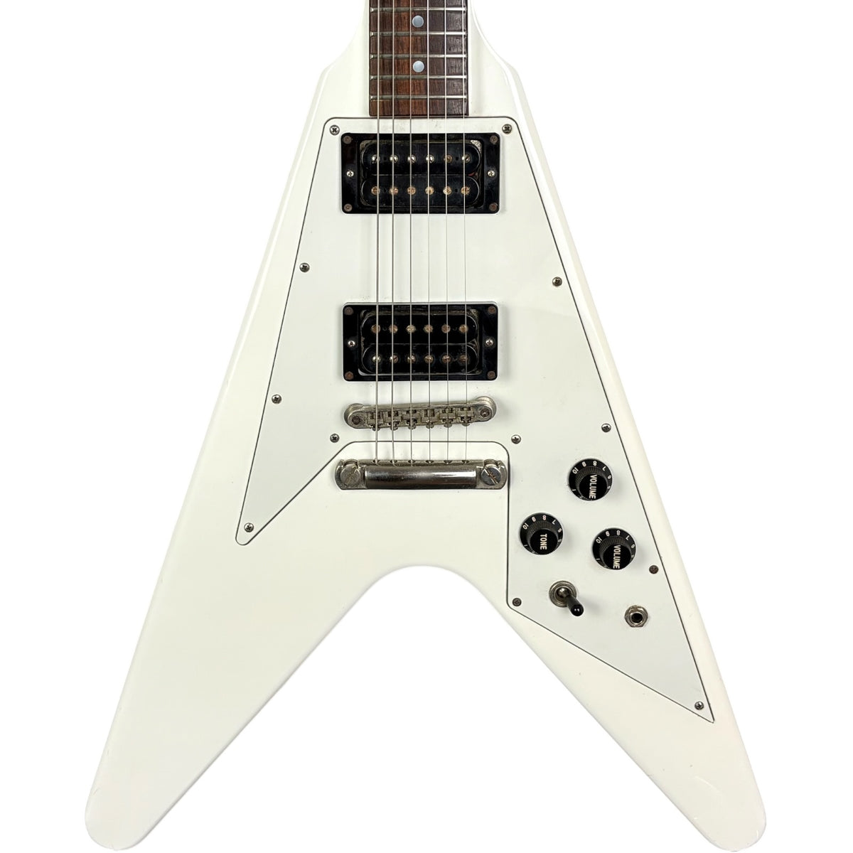 Greco Flying V 1989 - Bianco Olympic