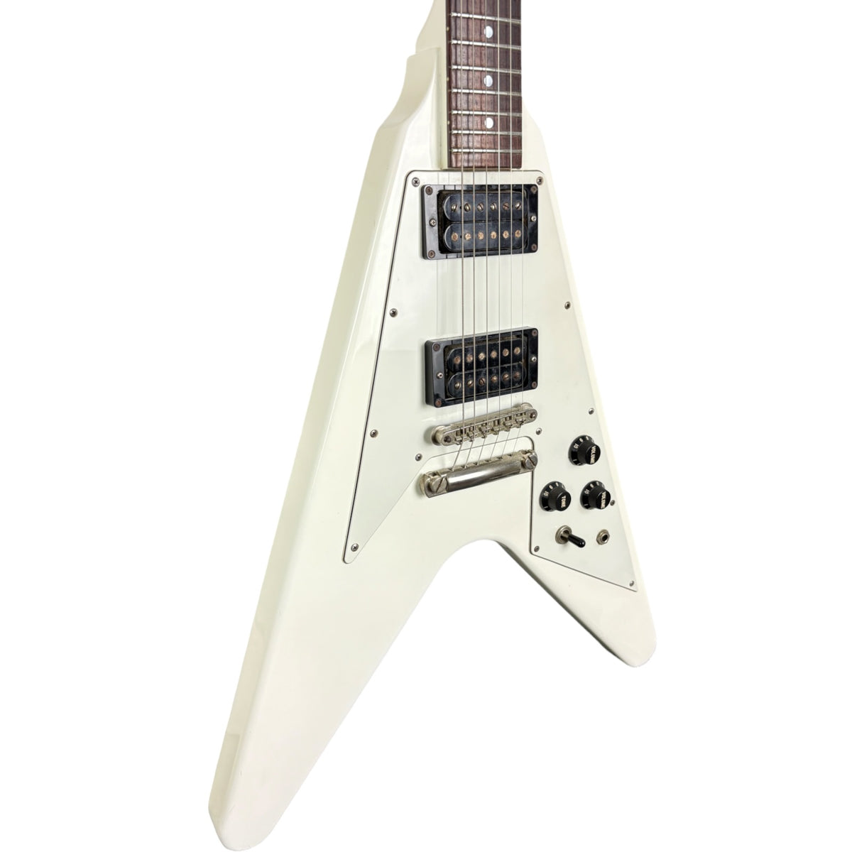 Greco Flying V 1989 - Bianco Olympic