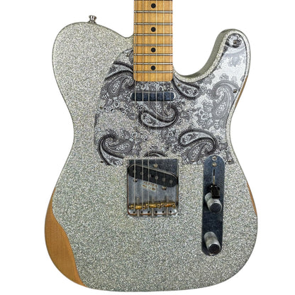 Fender Brad Paisley Road Worn Telecaster 2021 - Silver Sparkle
