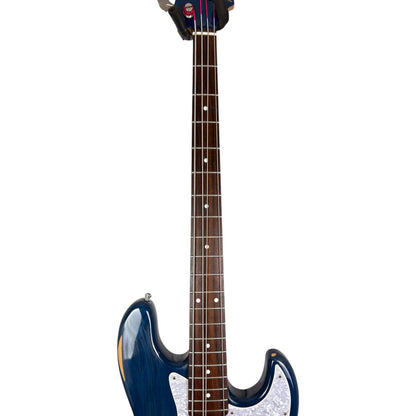 Fender Japan 62 Reissue Jazz Bass - áttetsző kék - hozzá illő fej