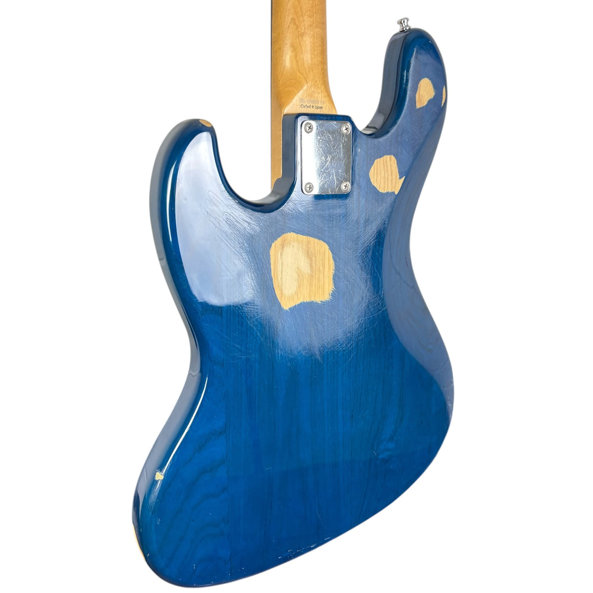 Fender Japan 62 Reissue Jazz Bass - áttetsző kék - hozzá illő fej