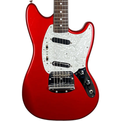 Fender Japan 69 Reissue Mustang 2014 - Candy Apple Red - hozzá illő fej