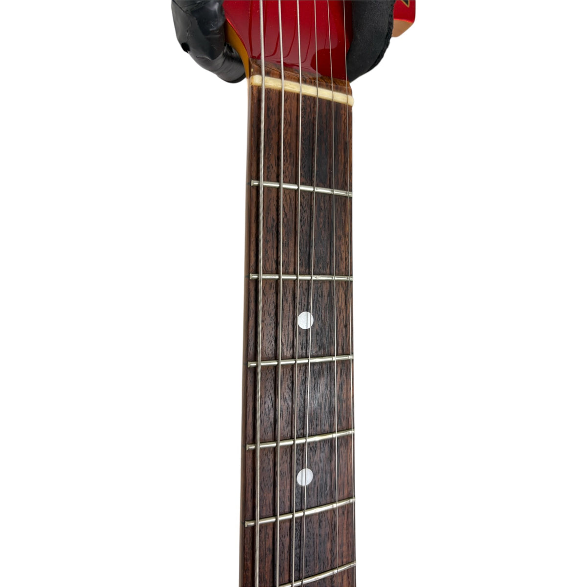 Fender Japan 69 Reissue Mustang 2014 - Candy Apple Red - hozzá illő fej