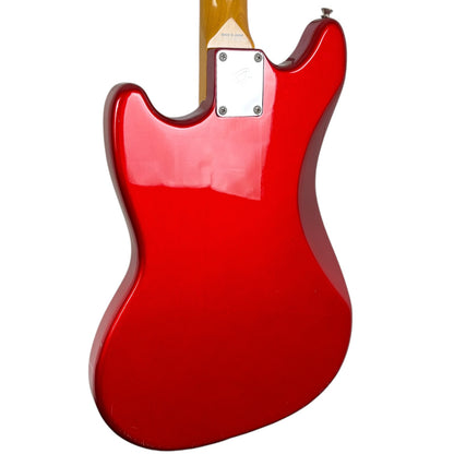 Fender Japan 69 Reissue Mustang 2014 - Candy Apple Red - hozzá illő fej