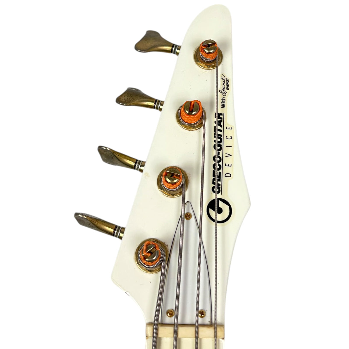 Greco Japan Device Bass 1987 - Blanc vintage