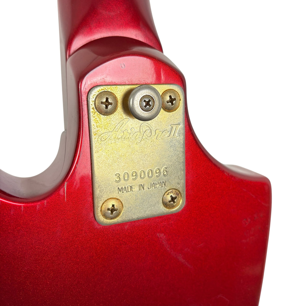 Aria Pro II Japan ZZ Custom Explorer 1983 - Vermelho metálico